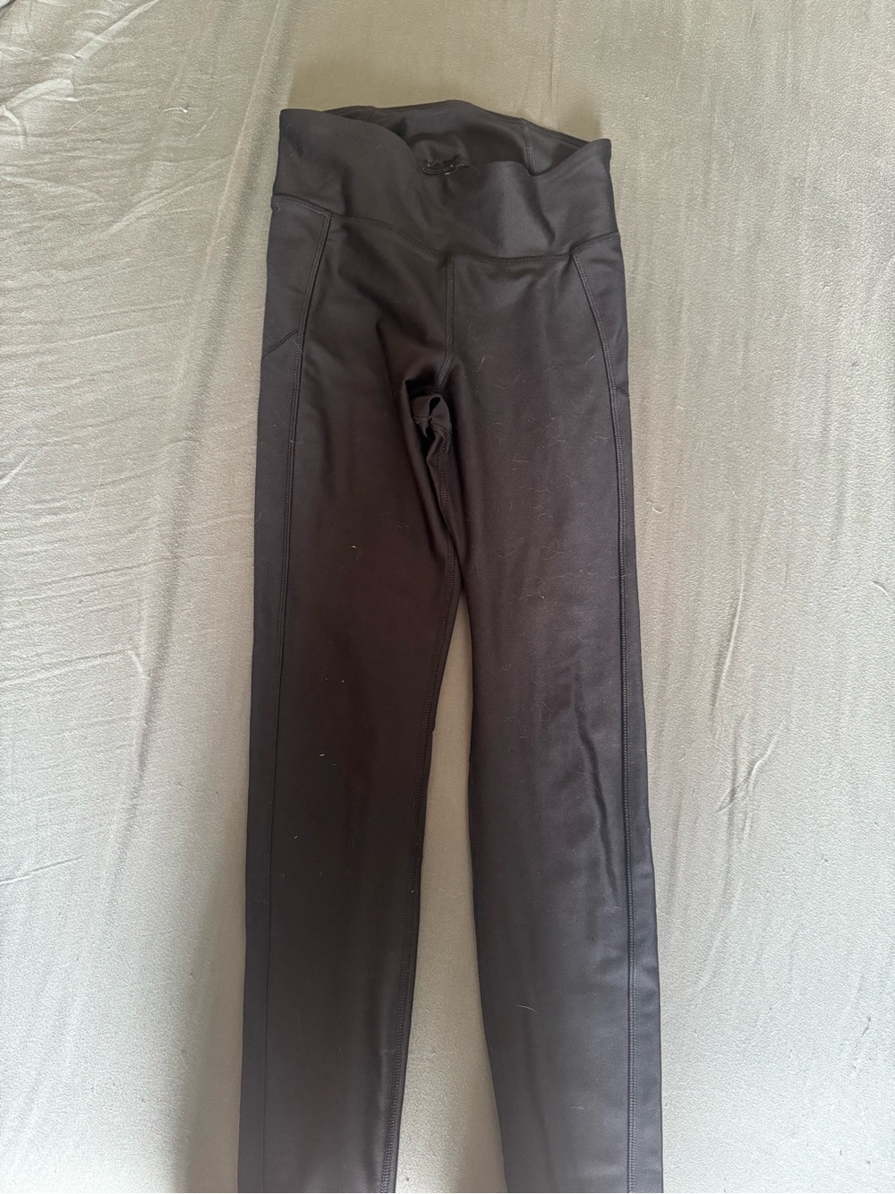 Black High-Waist under armor Athletic Leggings